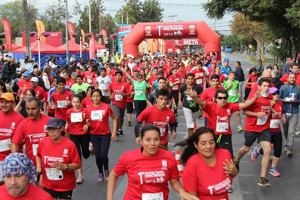 Corrida Familiar Huechuraba producida por Promodeportes