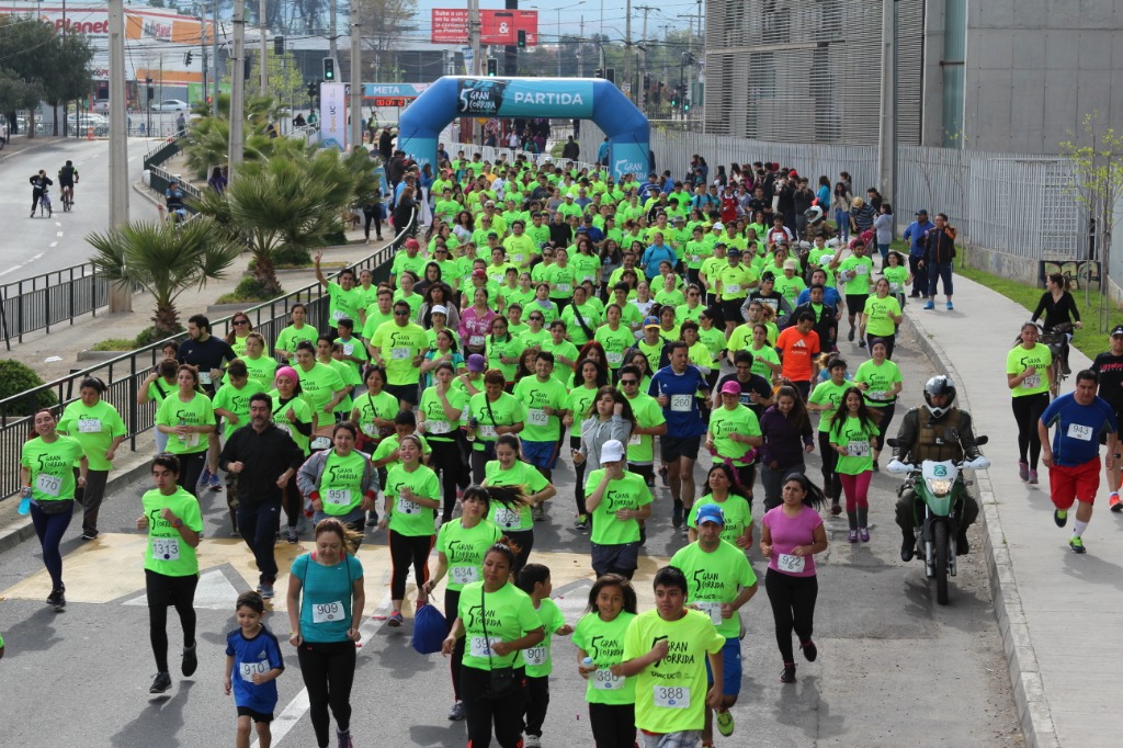 Corrida deportiva masiva producida por Promodeportes